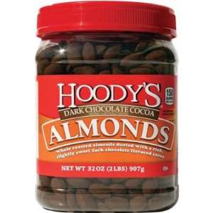 Hoodys® Dark Chocolate Cocoa Almonds 4   32 Oz. Jars
