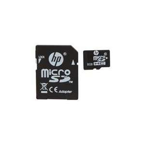  HP 8GB Micro SDHC Flash Card Electronics