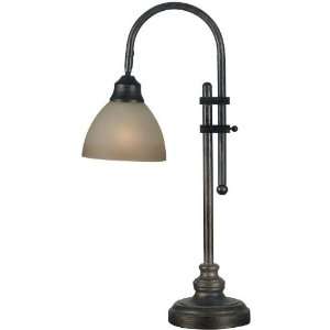    Callahan Desk Lamp, 28H, BRONZE HERITAGE