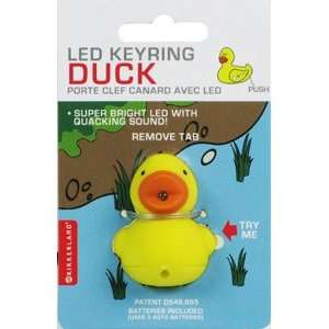  Quacking Duck Keyring   LED Keyring with Quack Sound