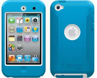 Otterbox iPod Touch 4G 4th Generation Defender Case Cover BLUE WHITE 
