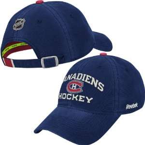  Reebok Montreal Canadiens Center Ice Slouch Adjustable Hat 