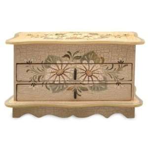  Wood chest of drawers, Daisy Day