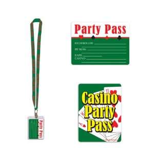  Casino Party Pass Case Pack 108