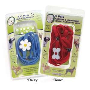Lil Pals Adjustable Dog Harness & Lead Combo 10 14  