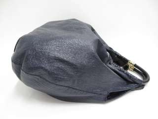 Stella McCartney Navy Blue Vegan Coated Patent Large Tote Bag  