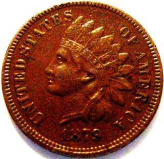 1879 Indian Head Strong Full LIBERTY Nice Color #8  