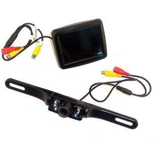 REAR VIEW CAR BACK UP SYSTEM   REVERSE CAMERA & MONITOR  