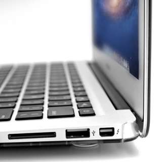 Clear Crystal Hard Macbook Air See thru Case Cover 13 w keyboard cover 