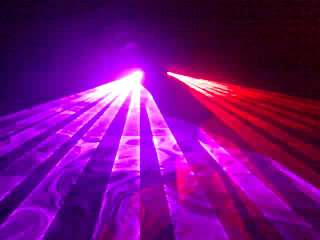 Blue Violet &Red DJ Party Disco Stage Laser Light DMX Club Effect FREE 