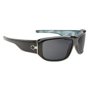 NEW Spy LACROSSE Sunglasses Black/Paisley Grey  