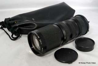 Minolta Promaster 85 210mm f4.5 MD Lens manual focus  