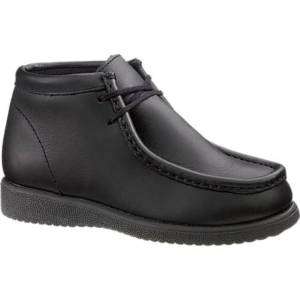 HUSH PUPPIES Mens Bridgeport Shoe Black Leather H14914  