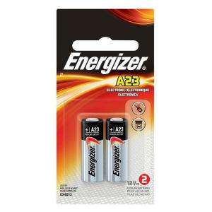   A23 12V Alkaline Batteries (2 Pack) A23BP 2 