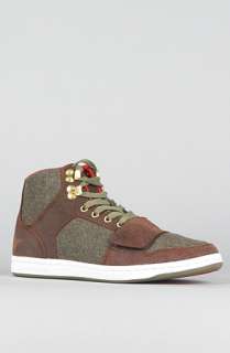 Creative Recreation The Cesario Sneakers in Khaki Brown Wool 