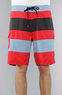 Analog The Uno Boardshorts in Red  Karmaloop   Global Concrete 