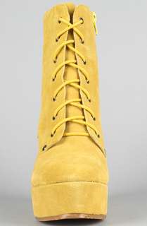 Ego and Greed The Driver Shoe in Mustard Suede  Karmaloop 