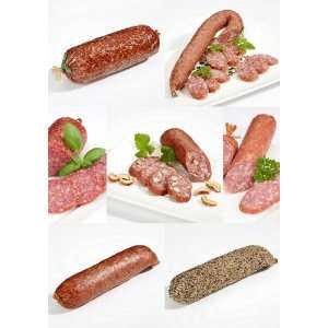 Delikatess Wurstpaket, traditionell geräucherte belgische 