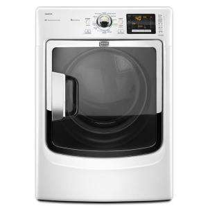 Maytag Maxima 7.4 cu. ft. Gas Steam Dryer in White MGD7000XW at The 