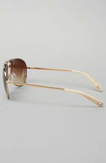 Mosley Tribes The Tana Sunglasses in Gold  Karmaloop   Global 