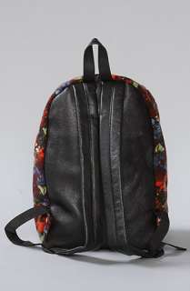 Jeffrey Campbell Handbags The McCarthy Backpack in Red Floral Black 