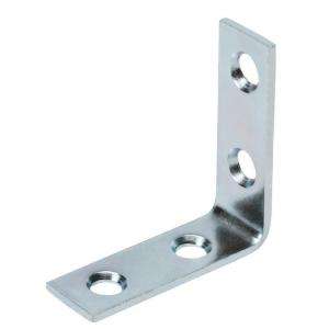 Everbilt 1 1/2 In. Zinc Plated Corner Braces (20 Pack) 18564 at The 