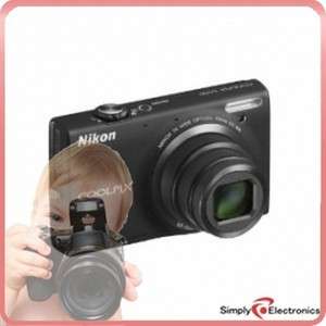   Coolpix S6150 Black Digital Camera 16MP CCD Wide Angle 7x Optical Zoom