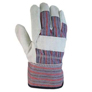 Firm Grip Suede Cowhide Leather and Denim Large Work Gloves 5023 60 at 