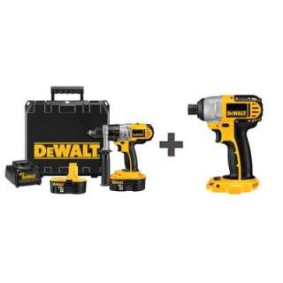 18 Volt 1/2 in. Cordless XRP Hammerdrill Kit with Bonus Impact Driver 