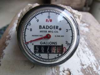  Industrial 1962 Badger Fluid Meter Great Shape MiIwaukee Wisconsin