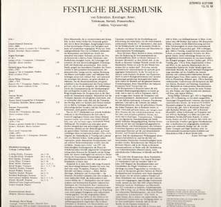 Festliche Bläsermusik   Ludwig Güttler   Kammerorchster Berlin 