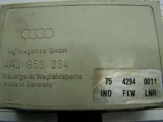 Audi A6 Relais Steuergerät Wegfahrsperre 4A0953234  97  