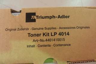 Triumph Adler Toner für LP 4014 Nr.4401410015 #2629  