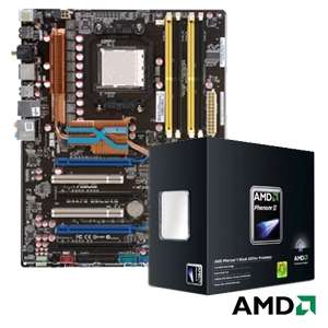  Motherboard & AMD Phenom II X4 955 Black Edition Quad Core Processor 