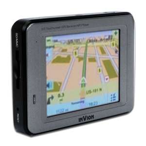 InVion GPS 3V506 IUS Portable GPS   3.5 LCD Screen,  Player, Text 