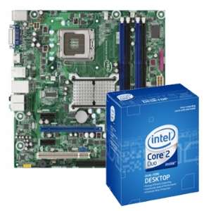 Intel DG43GT Motherboard and Intel Core 2 Duo E7500 Processor Bundle 