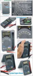 LCD Digital Multimeter Auto Range DMM MINI Pocket  