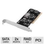 Click to view Ultra U12 40739 PCI Expansion Card   2 SATA Internal 