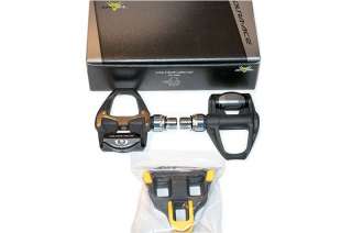 NEW 2012 Shimano DURA ACE Carbon Fiber Pedals & Floating Cleats SPD 