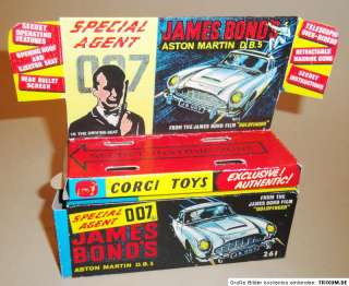   Corgi Toys Nr. 261   James Bond Aston Martin D.B.5 mit Display  
