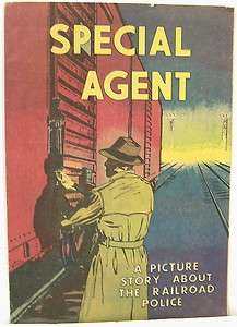 Special Agent A Picture Story About the Railroad Police 1959   Comic 