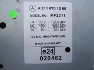 Mercedes Benz Audio 20 W211 Typ MF2311 unbenutzt in Wandsbek 