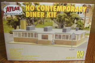 ATLAS #762 CONTEMPORARY DINER HO SCALE BUILDING KIT  
