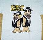 FLINTSTONES als Blues Brothers T Shirt grau meliert M