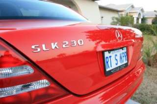 Mercedes Trunk Rear Badge Emblem SLK230 Kompressor R170  