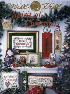 Mill Hill Spirit Of Christmas 30 Pg. Cross Stitch Book  