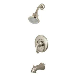 Pfister Treviso 1 Handle Tub/Shower Faucet in Brushed Nickel 808 DK00 