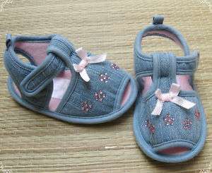 ZUCKER * Girl * Krabbelsandalen * 9 12 M * England @  