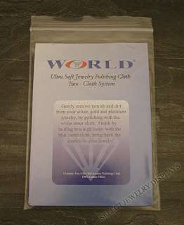  Polishing Cloth. Shines and polishes Jewelry, Gold, Silver, Copper 