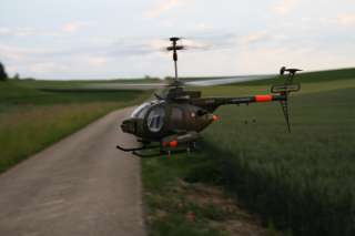   Hughes MD500 ferngesteuerter Hubschrauber Replika fast 1/2 Mtr  